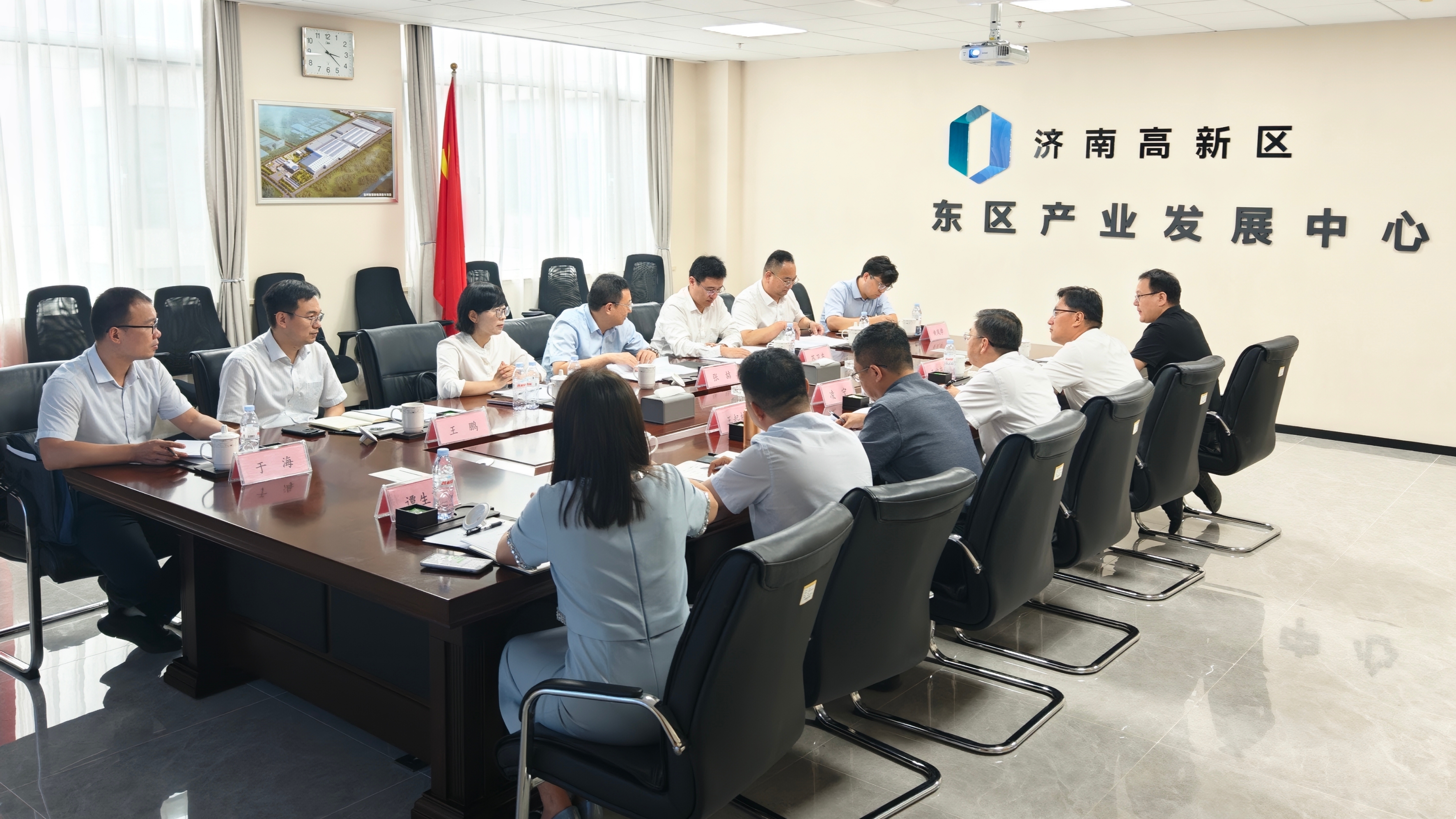 BVMW Shandong Office Visits Jinan High-tech East District