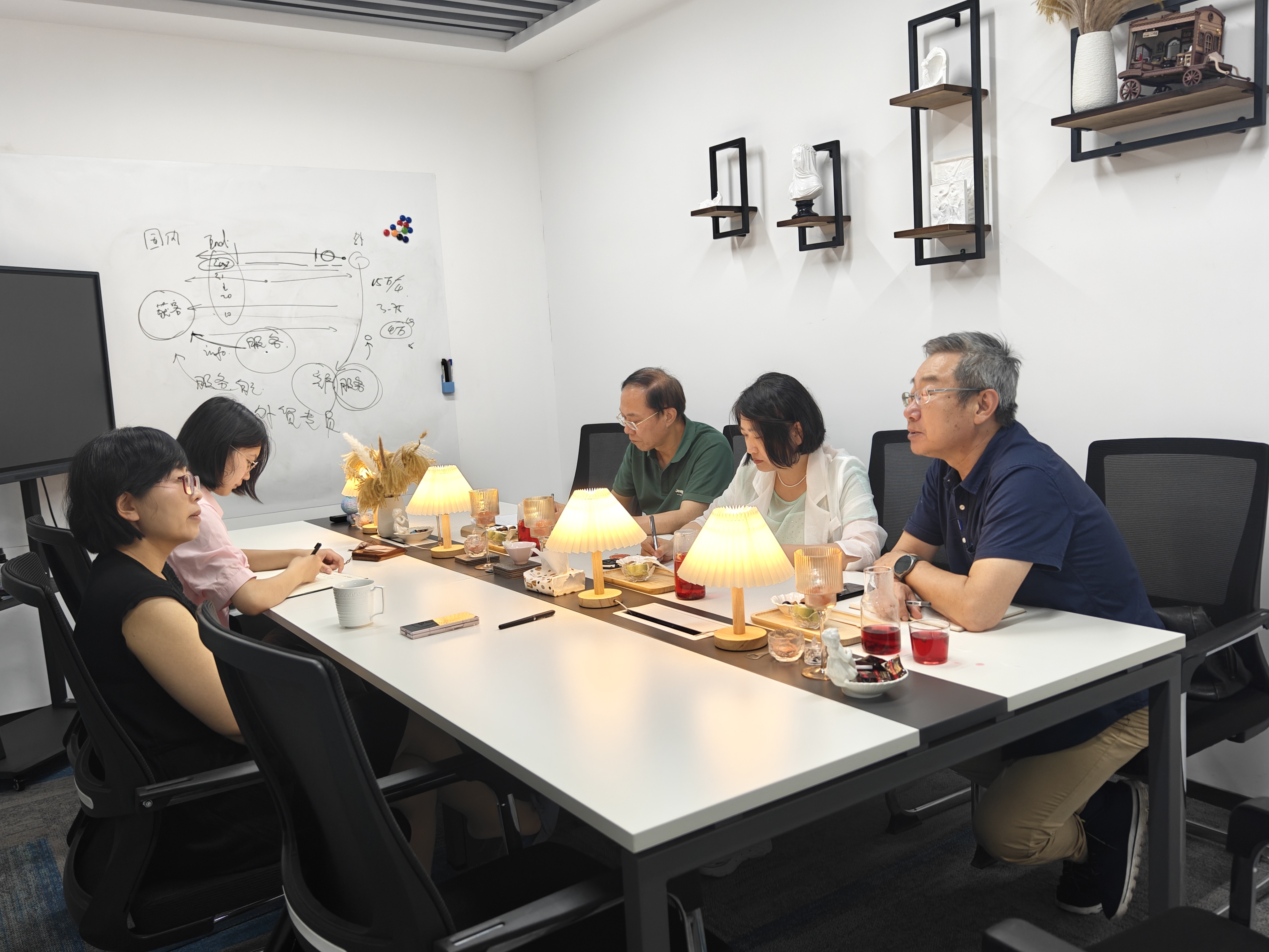 山东省企业技术改造促进会来访德国联邦中小企业联合会山东代表处进行座谈交流